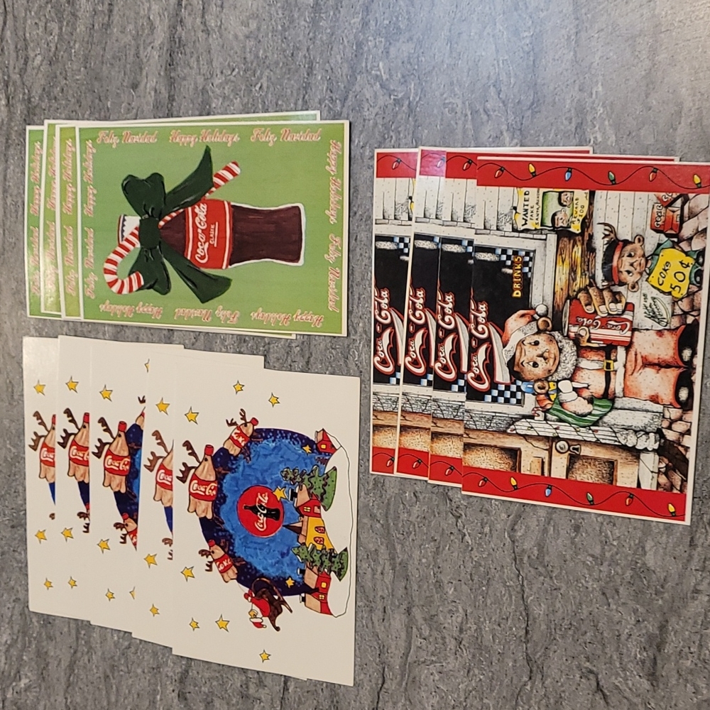 Coca-Cola Collectable Post Cards